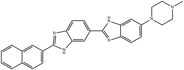 HOECHST 33258类似物5, BR, 23491-55-6, 结构式