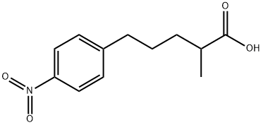2-methyl-5-(4-nitrophenyl)pentanoic acid