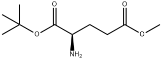 D-Glutamic acid, 1-(1,1-dimethylethyl) 5-methyl ester Struktur