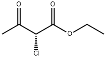 Butanoic acid, 2-chloro-3-oxo-, ethyl ester, (2R)- Structure