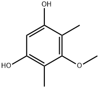 1,3-Benzenediol, 5-methoxy-4,6-dimethyl- Struktur