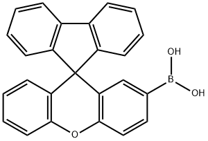 Boronic acid, B-spiro[9H-fluorene-9,9'-[9H]xanthen]-2'-yl- Structure