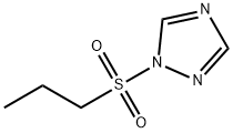 1H-1,2,4-Triazole, 1-(propylsulfonyl)-, 2407868-85-1, 结构式