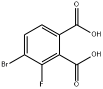 4-溴-3-氟邻苯二甲酸