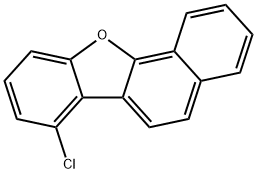 7-chloronaphtho[1,2-b]benzofuran Struktur