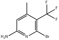 6-溴-4-甲基-5-(三氟甲基)吡啶-2-胺, 2417920-98-8, 结构式