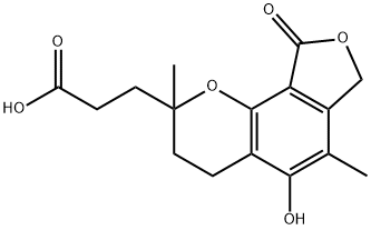 Mycophenolic Acid O-Desmethyl Ether 结构式