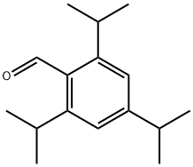 Benzaldehyde, 2,4,6-tris(1-methylethyl)- Struktur