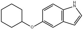 5-Cyclohexyloxy-1 H-indole,244122-41-6,结构式