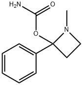 2-Azetidinol,1-methyl-2-phenyl-,carbamate(ester)(8CI) 结构式