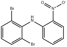 Benzenamine, 2,6-dibromo-N-(2-nitrophenyl)- Struktur