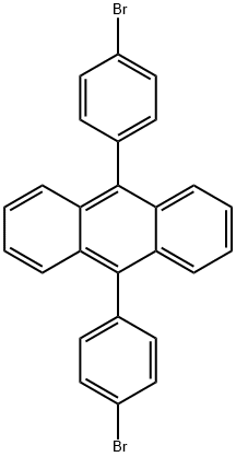 9,10-双(4-溴苯基)蒽, 24672-72-8, 结构式