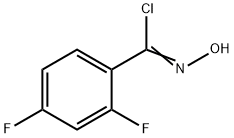 (E)-2,4-二氟苯(甲)醛肟 结构式