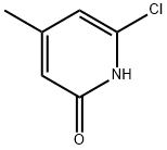 6-Chloro-4-methylpyridin-2-ol 结构式