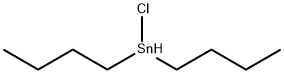 Stannane, dibutylchloro- 化学構造式