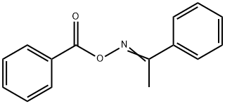 乙酰苯O-苯甲酰肟, 26060-56-0, 结构式