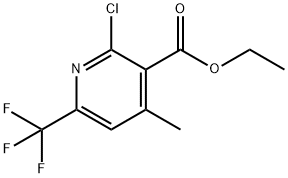 3-Pyridinecarboxylic acid, 2-chloro-4-methyl-6-(trifluoromethyl)-, ethyl ester