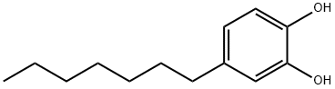 4-n-ペンチルカテコール 化学構造式