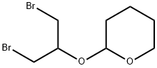 2H-Pyran, 2-[2-bromo-1-(bromomethyl)ethoxy]tetrahydro- Structure