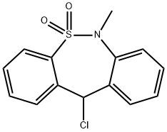 Tianeptine Impurity, 26638-64-2, 结构式