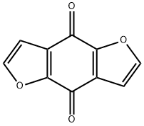 1,5-ジオキサ-s-インダセン-4,8-ジオン 化学構造式