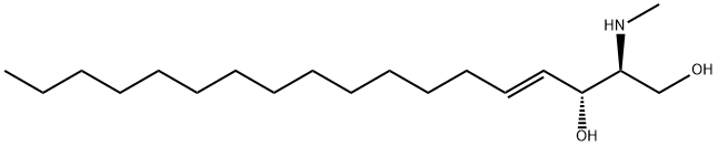 N-Methyl-D-erythro-sphingosine Struktur