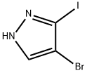1H-Pyrazole, 4-bromo-3-iodo- Struktur