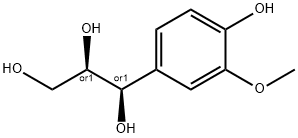 苏式-愈创木基甘油, 27391-16-8, 结构式