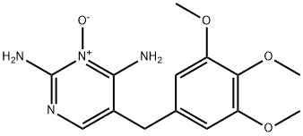 TRIMETHOPRIM 3-OXIDE 结构式