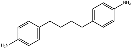 Benzenamine, 4,4'-(1,4-butanediyl)bis- Structure