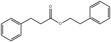 Benzenepropanoic acid, 2-phenylethyl ester,28049-10-7,结构式