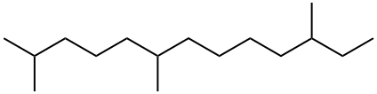 Tridecane, 2,6,11-trimethyl- Structure