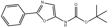 tert-butyl N-(2-phenyl-1,3-oxazol-5-yl)carbamate,289901-12-8,结构式