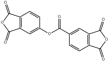 5-Isobenzofurancarboxylic acid, 1,3-dihydro-1,3-dioxo-, 1,3-dihydro-1,3-dioxo-5-isobenzofuranyl ester Structure