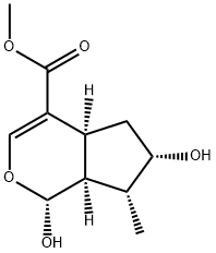 Loganetin 化学構造式