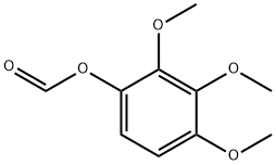 Phenol, 2,3,4-trimethoxy-, 1-formate Struktur
