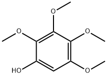 Phenol, 2,3,4,5-tetramethoxy- Struktur
