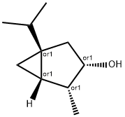 rel-(1S*,5S*)-4β*-メチル-1-(1-メチルエチル)ビシクロ[3.1.0]ヘキサン-3β*-オール 化学構造式