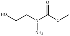 Hydrazinecarboxylic acid, 1-(2-hydroxyethyl)-, methyl ester Struktur