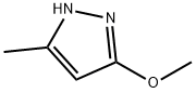 5-甲氧基-3-甲基-1H-吡唑, 3201-22-7, 结构式