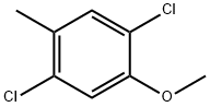 Benzene, 1,4-dichloro-2-methoxy-5-methyl- 结构式