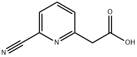 2-Pyridineacetic acid, 6-cyano-|2-(6-氰基吡啶-2-基)乙酸