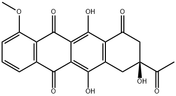 Epirubicin 化学構造式