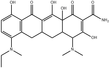 Sancycline 7-Ethylmethylamino Impurity Struktur