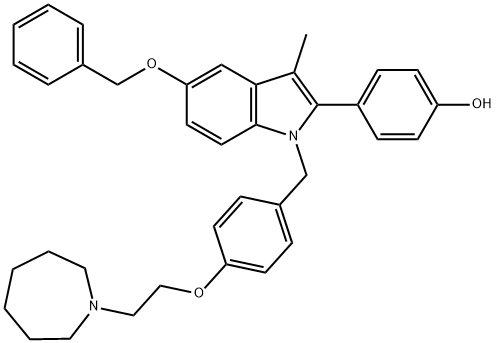 5-O-Benzylbazedoxifene Struktur