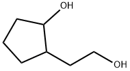 Cyclopentaneethanol, 2-hydroxy- Struktur