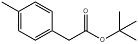 4-T-ブチルフェニル酢酸メチル 化学構造式