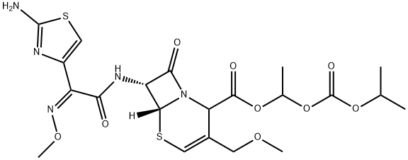 头孢泊肟酯EP杂质C 结构式
