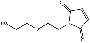 Mal-PEG2-alcohol Struktur