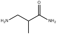 Propanamide, 3-amino-2-methyl-, 3440-38-8, 结构式